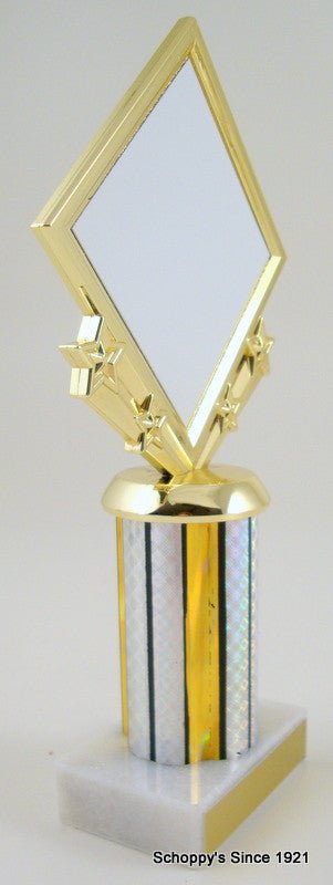 Diamond Star Column Trophy - Schoppy's Since 1921