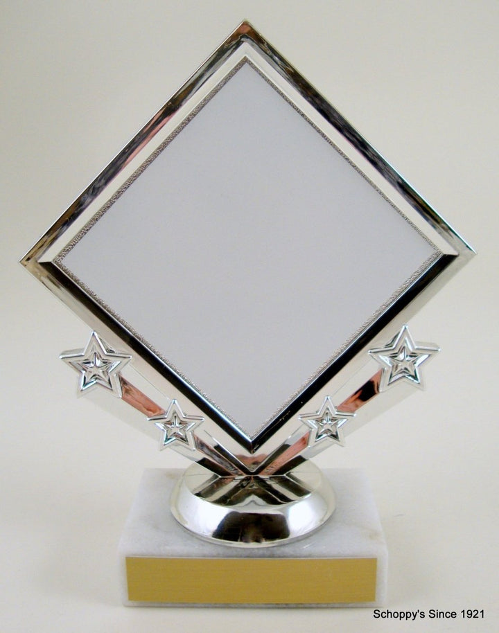 Diamond Star Trophy on Marble Base - Schoppy's Since 1921