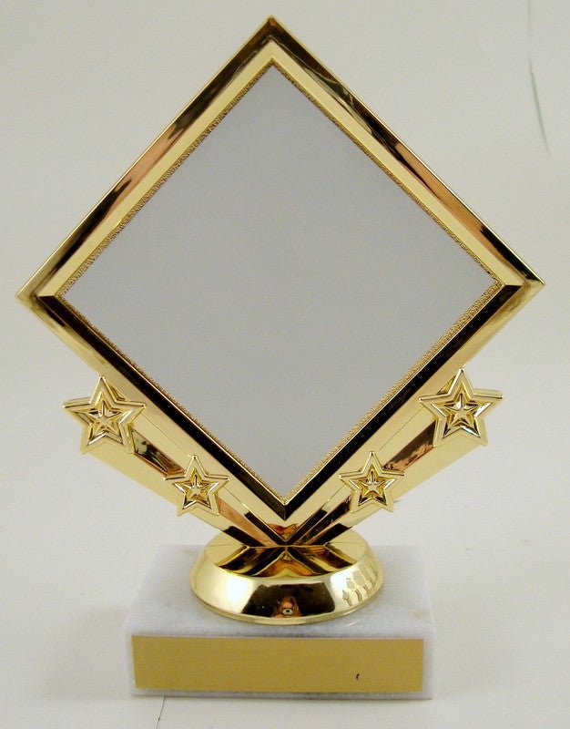 Diamond Star Trophy on Marble Base - Schoppy's Since 1921