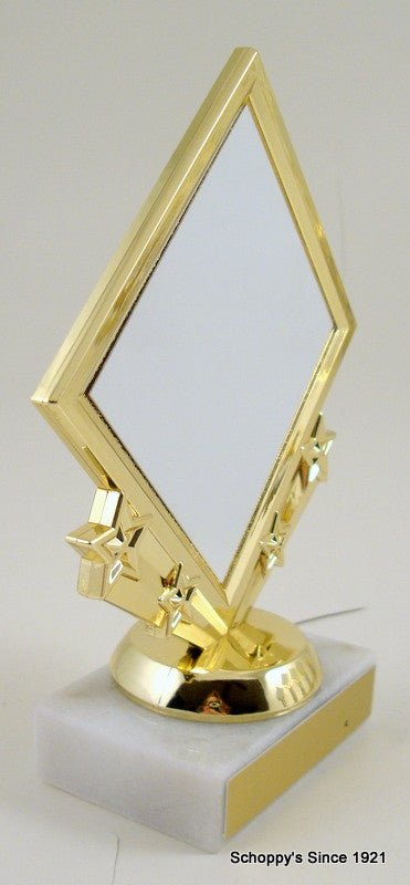 Diamond Star Trophy on Marble Base - Schoppy's Since 1921