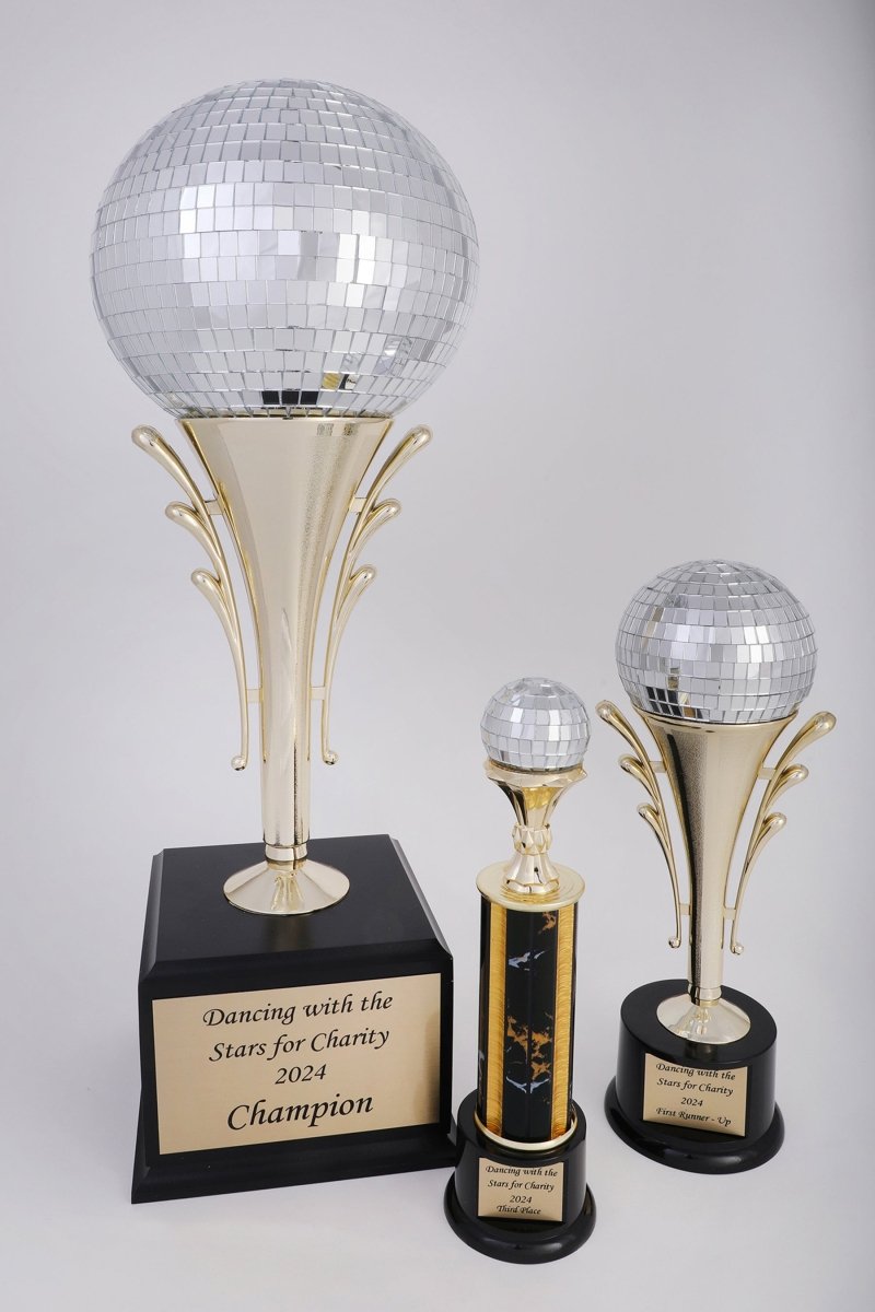 Disco Ball Column Trophy - Schoppy's Since 1921