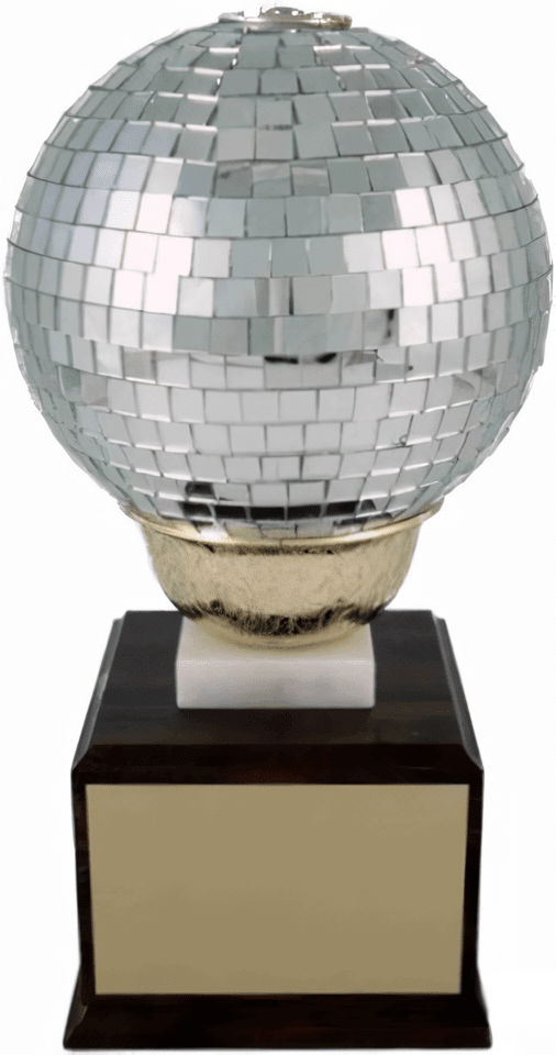 Disco Ball Large Trophy - Schoppy&