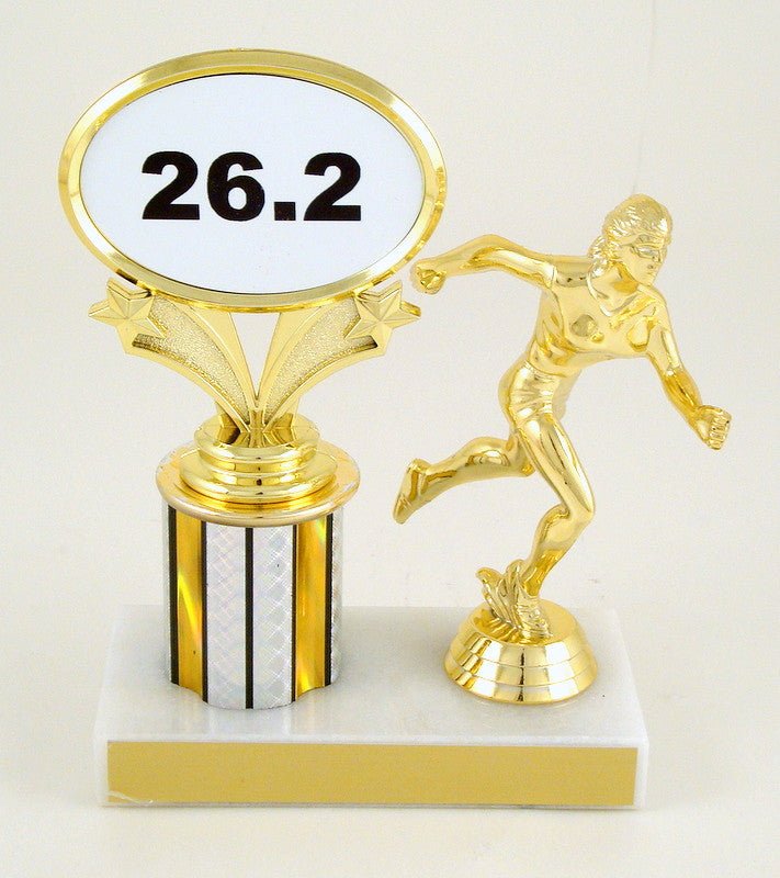 Runing Trophy Distance Running Trophy With Runner - Schoppy's Since 1921