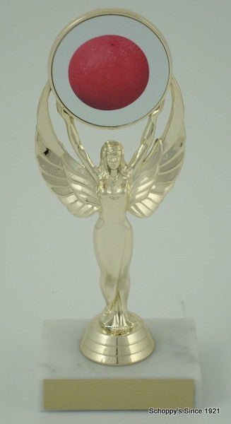 Dodgeball Logo Holder Trophy - Schoppy&
