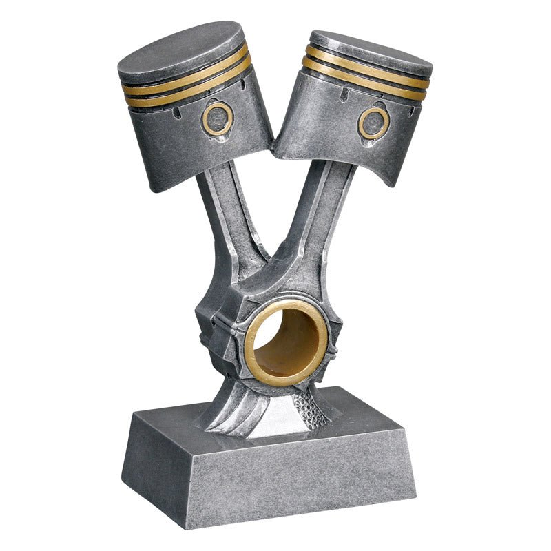 Double Piston Resin Trophy - Schoppy's Since 1921