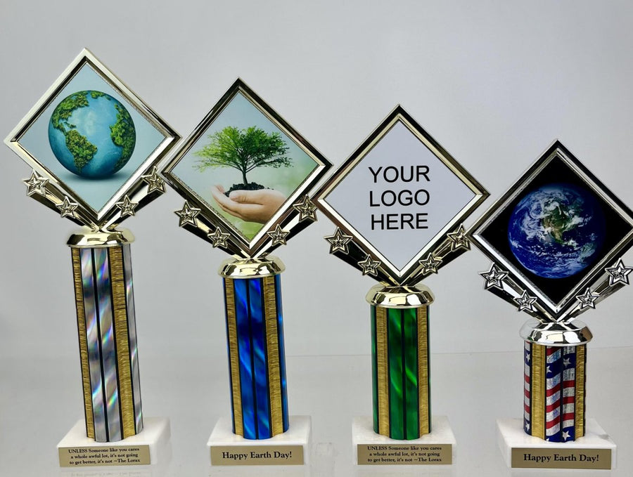 Earth Day Diamond Star Column Trophy - Schoppy's Since 1921