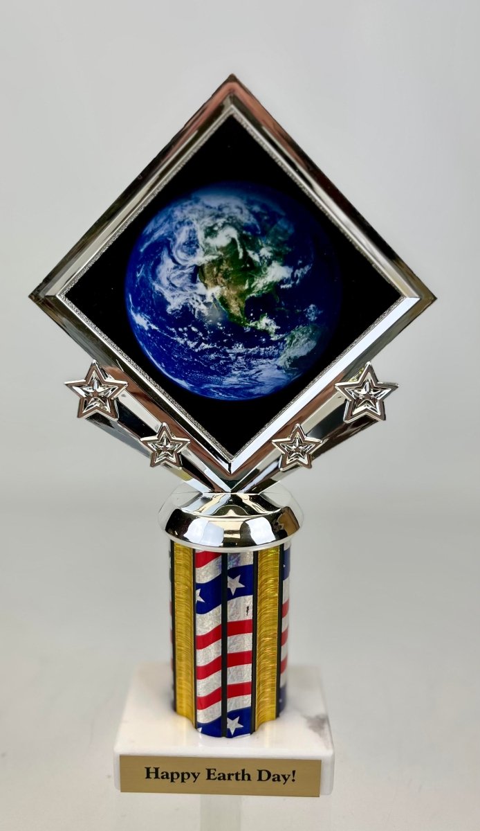 Earth Day Diamond Star Column Trophy - Schoppy's Since 1921