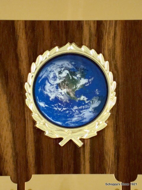 Earth Day Logo Perpetual Plaque - Schoppy's Since 1921