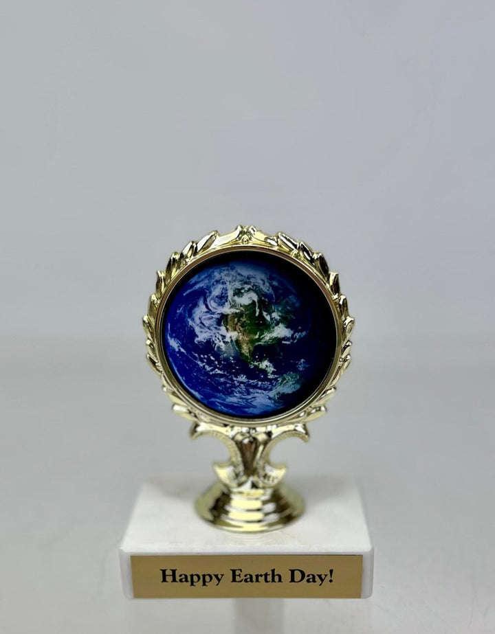 Earth Day Logo Trophy - Schoppy's Since 1921