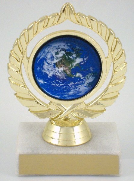 Earth Day Logo Trophy - Schoppy's Since 1921