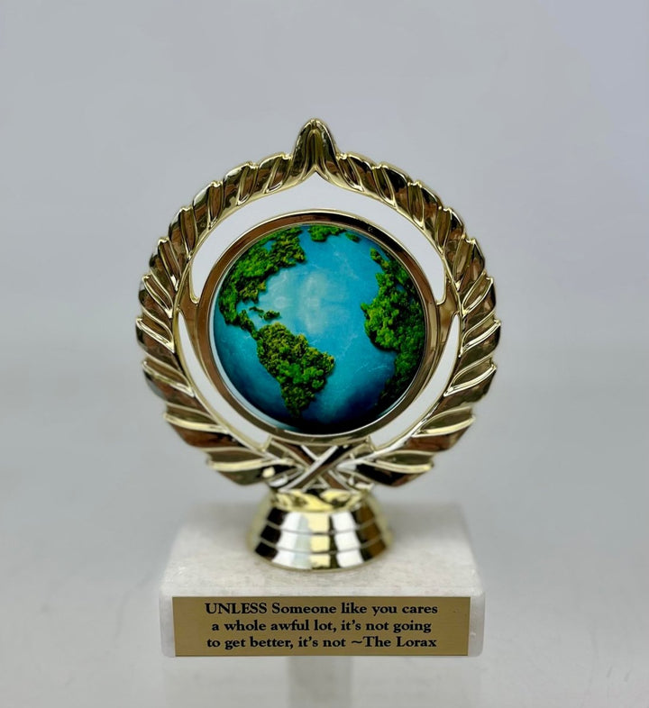 Earth Day Logo Trophy - Schoppy's Since 1921