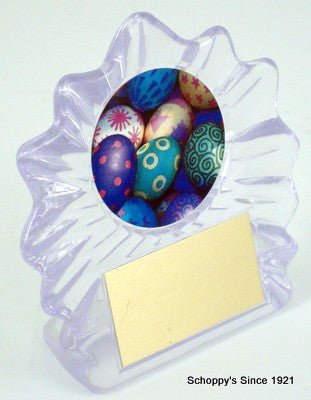 Easter Logo in Acrylic Trophy - Schoppy's Since 1921