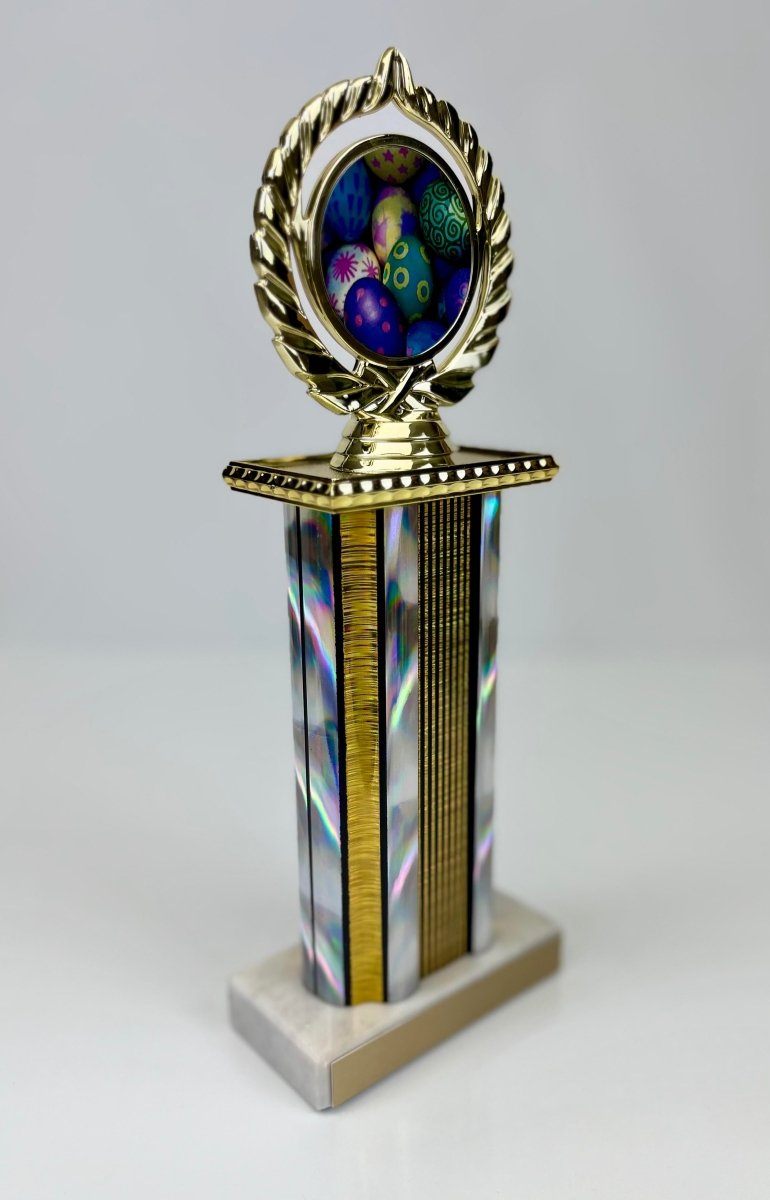 Easter Logo on 6" Wide Column Trophy - Schoppy's Since 1921