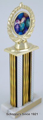 Easter Logo on 6" Wide Column Trophy - Schoppy's Since 1921