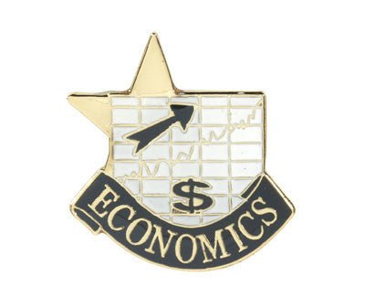 Economics Achievement Lapel Pins - Schoppy's Since 1921