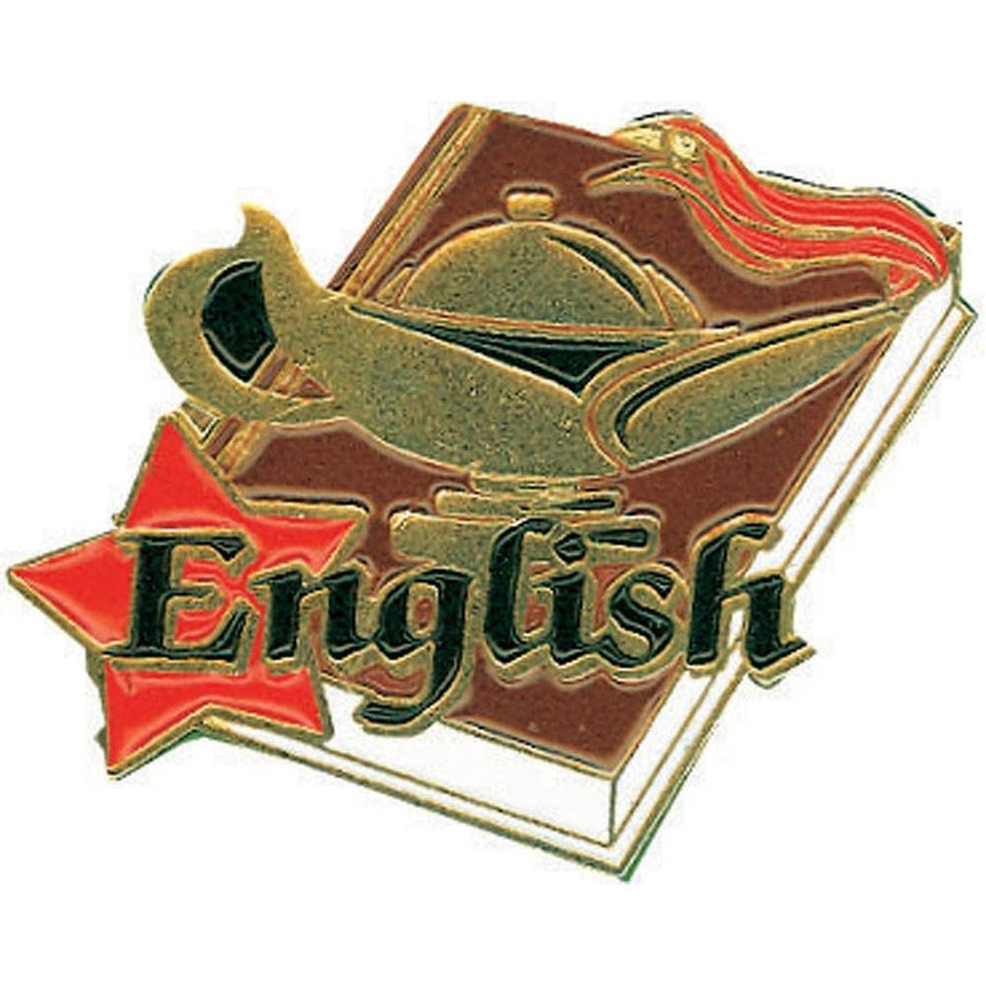 English Lamp of Learning Pin - Schoppy's Since 1921