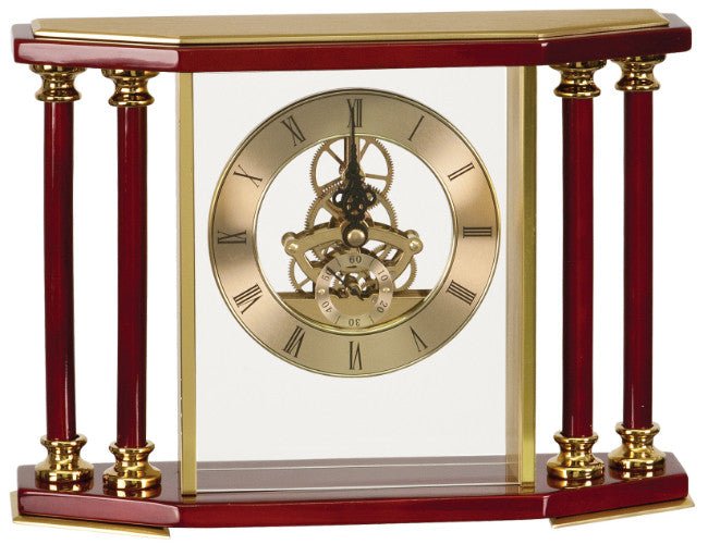 Executive Rosewood Piano Finish Clock - Schoppy's Since 1921