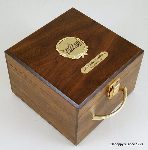 Extra Plate for Walnut Crown Box - Schoppy's Since 1921