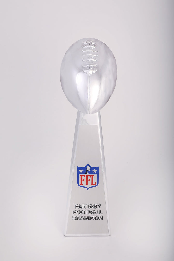 Fantasy Football Chrome Finish Trophy