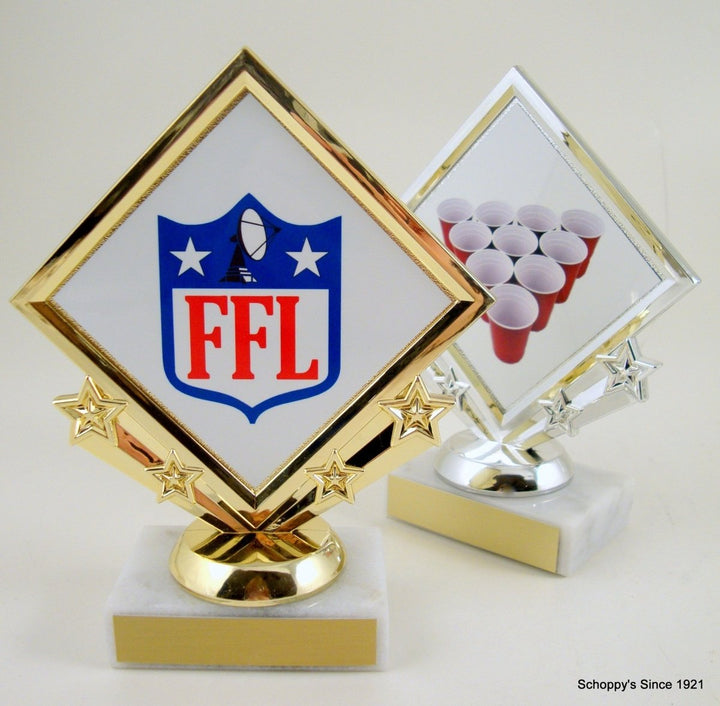 Fantasy Football Diamond Star Trophy - Schoppy's Since 1921