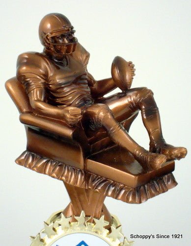 Fantasy Football Recliner Perpetual Trophy - Medium - Schoppy's Since 1921