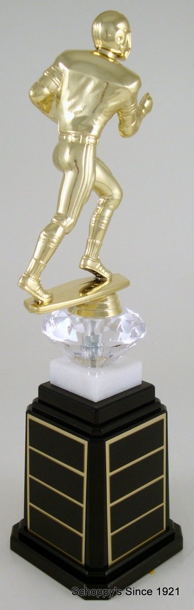 Fantasy Football Runner Figure Tower Base Trophy - Schoppy's Since 1921