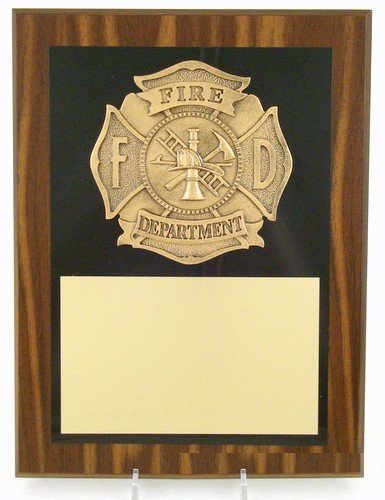 Fire Department Plaque - Schoppy's Since 1921