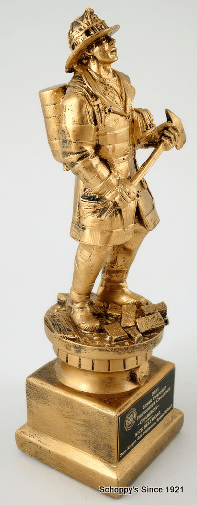 Firefighter Tribute Statue - Schoppy&