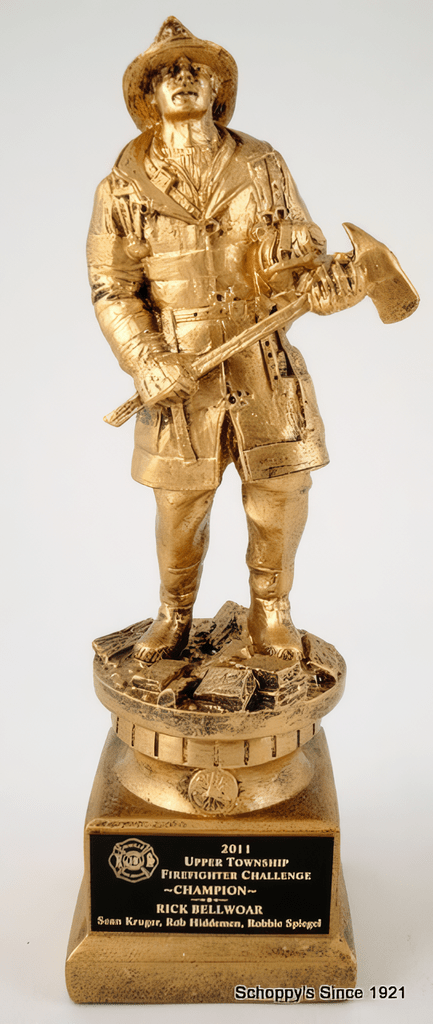 Firefighter Tribute Statue - Schoppy&