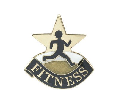 Fitness Achievement Lapel Pins - Schoppy's Since 1921