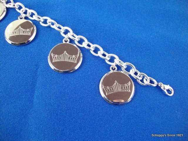 Five Charm Crown Logo Bracelet - Schoppy's Since 1921