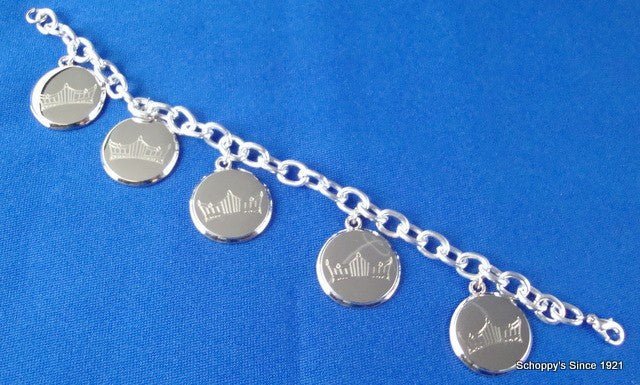 Five Charm Crown Logo Bracelet - Schoppy's Since 1921