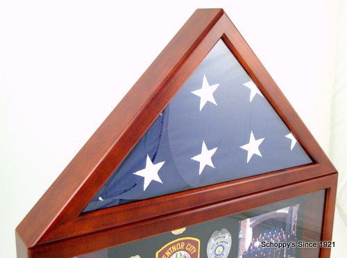 Flag Display Case with Shadow Box - Schoppy's Since 1921