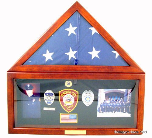 Flag Display Case with Shadow Box - Schoppy's Since 1921