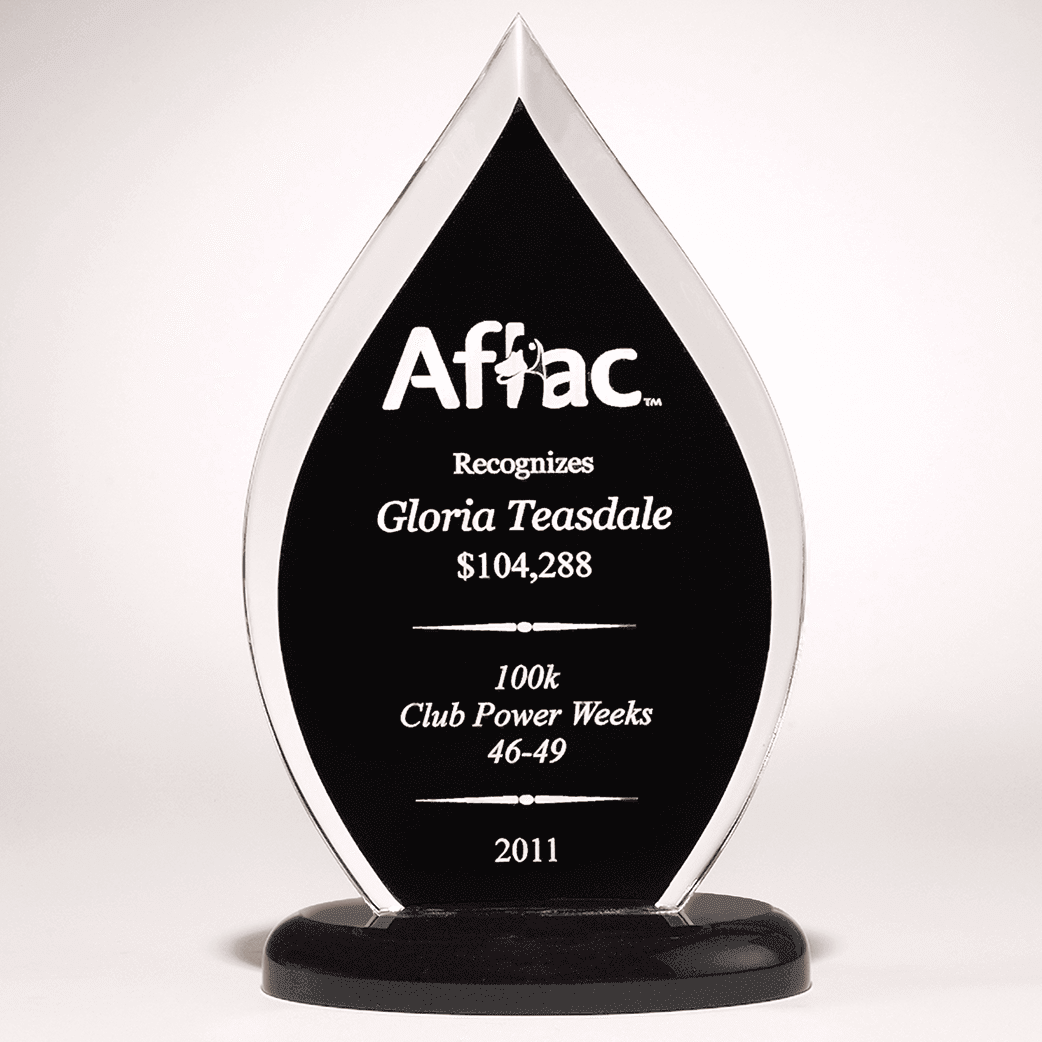 Flame Acrylic With Colored Background - Schoppy's Since 1921