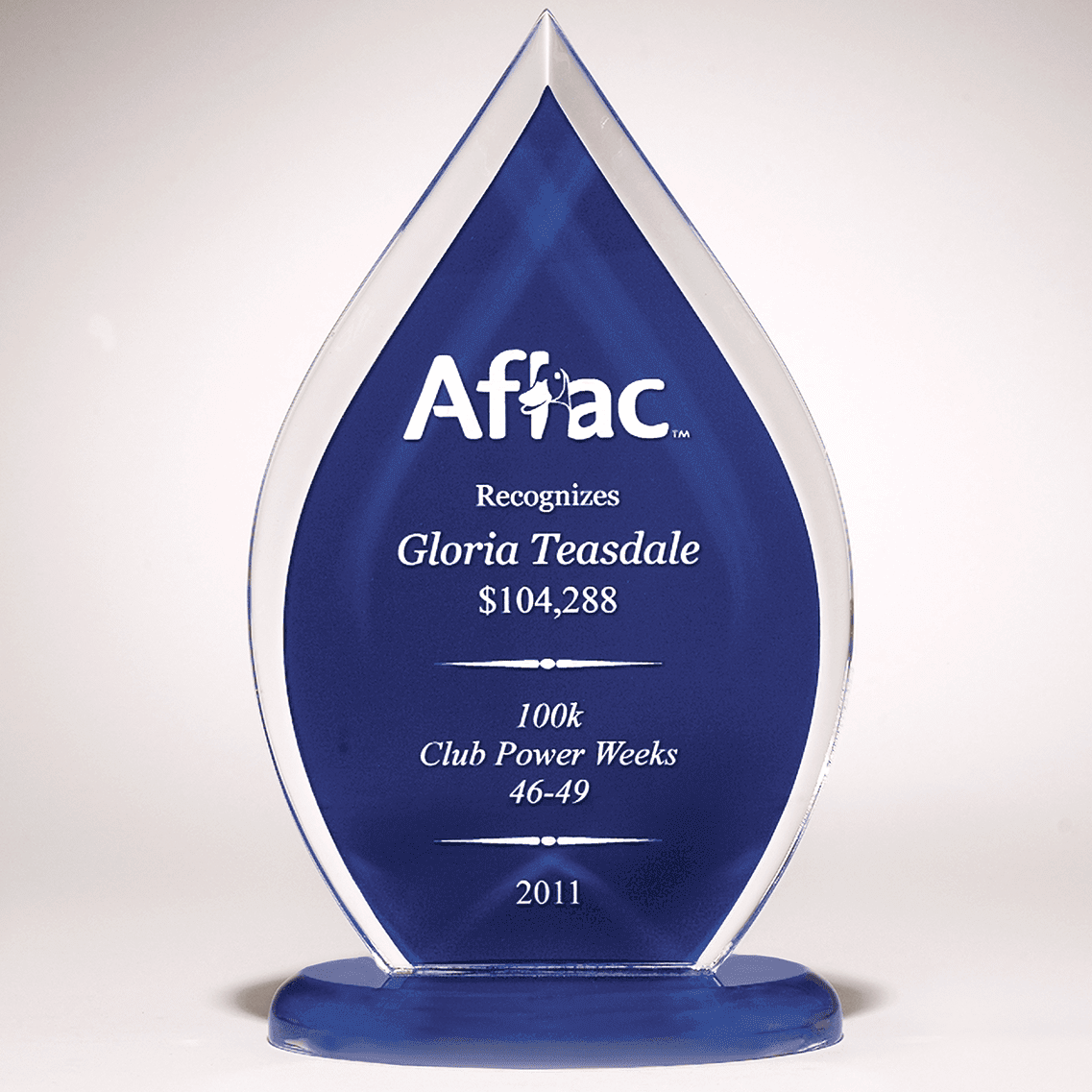 Flame Acrylic With Colored Background - Schoppy's Since 1921