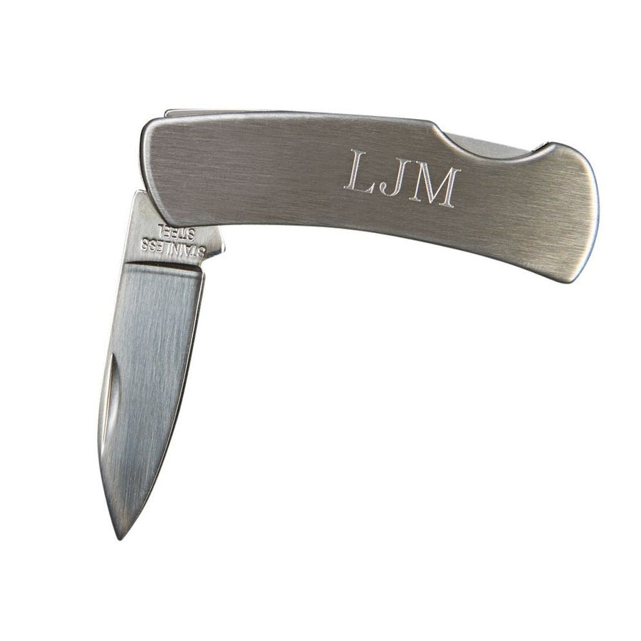 Folding Pocket Knife (Stainless Steel) - Schoppy's Since 1921