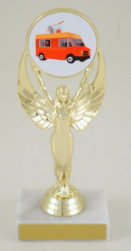 Food Truck Achievement Logo Trophy - Schoppy's Since 1921