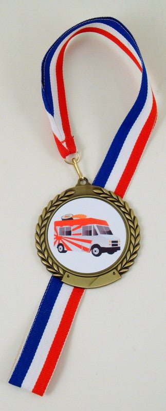 Food Truck Logo Medal - Schoppy's Since 1921