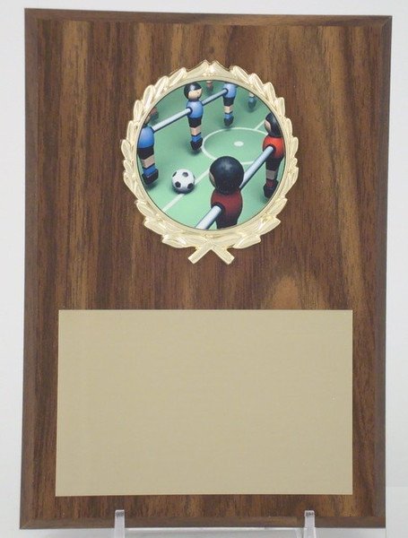 Foosball 5x7 Plaque - Schoppy's Since 1921