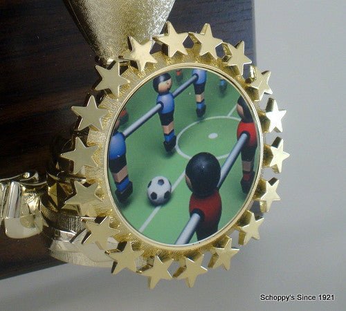 Foosball Cup Figure Perpetual Plaque - Schoppy's Since 1921