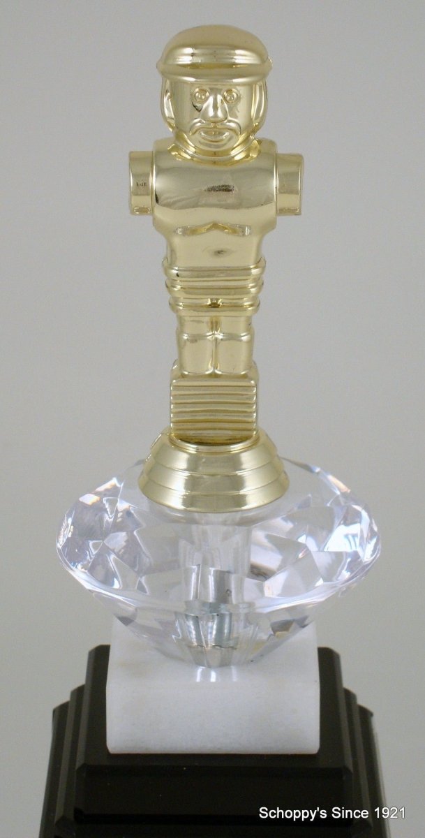Foosball Figure Tower Base Trophy - Schoppy's Since 1921