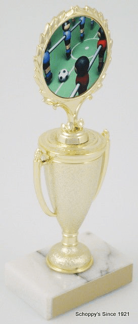 Foosball Logo on Cup - Schoppy's Since 1921