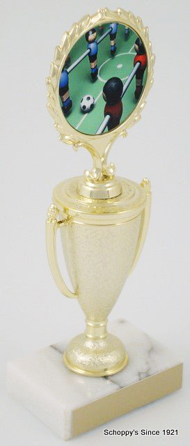 Foosball Logo on Cup