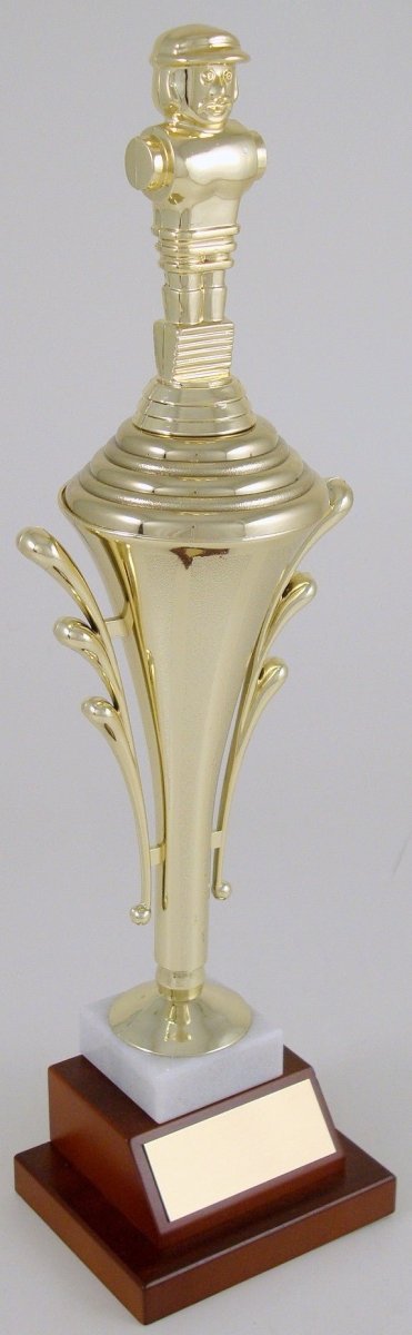 Foosball On Trumpet Cup Riser Trophy - Schoppy's Since 1921