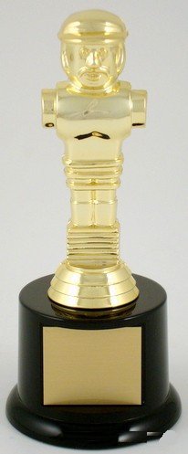 Foosball Trophy on Black Round Base - Schoppy's Since 1921