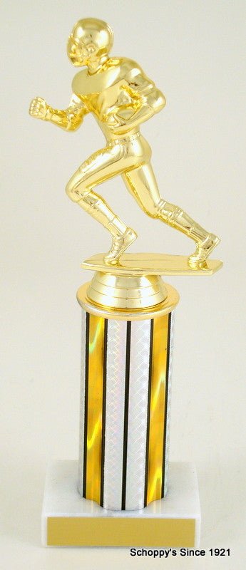 Football Figure Column Trophy - Schoppy's Since 1921