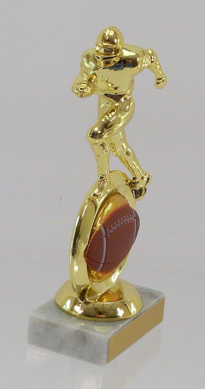 Football Logo Insert Figure Trophy - Schoppy's Since 1921