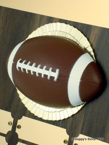 Football Perpetual Plaque - 12 plate - 9 x 12 - Schoppy's Since 1921