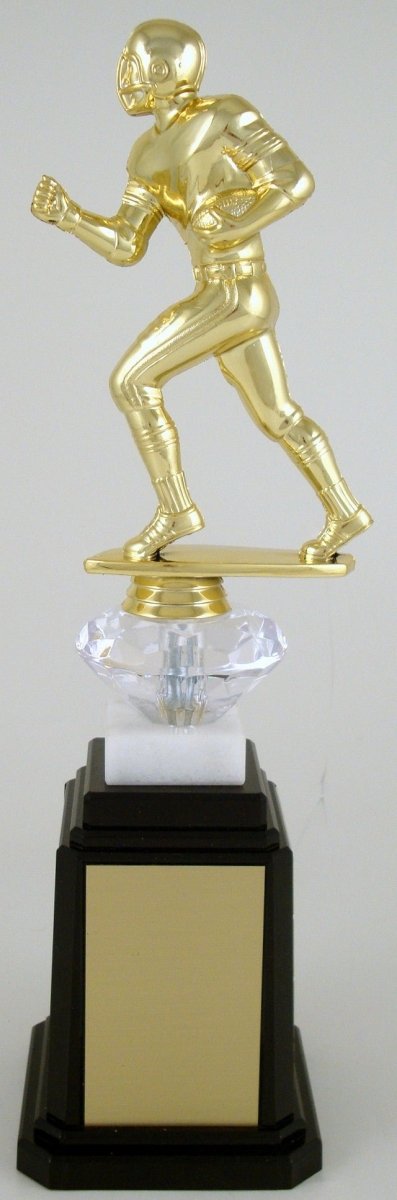 Football Runner Figure Tower Base Trophy - Schoppy's Since 1921